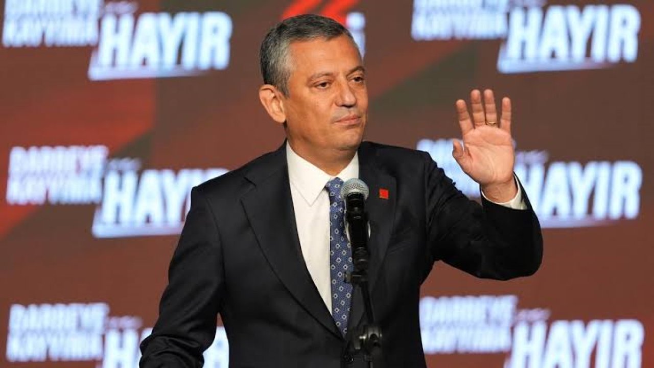 Mansur Yavaş'ın istifasının ardından Özgür Özel'den olay açıklama
