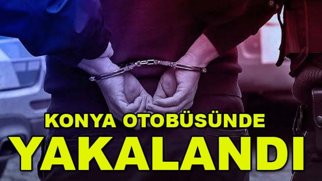 Ankara’da çarşaf giyip hırsızlık yaptı! Konya otobüsünde yakalandı
