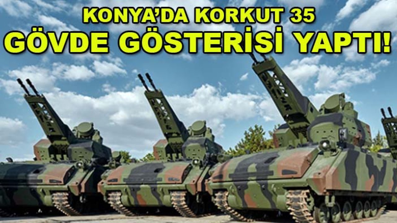 Konya’da KORKUT 35 gövde gösterisi yaptı! 12 ülkeden heyet izledi