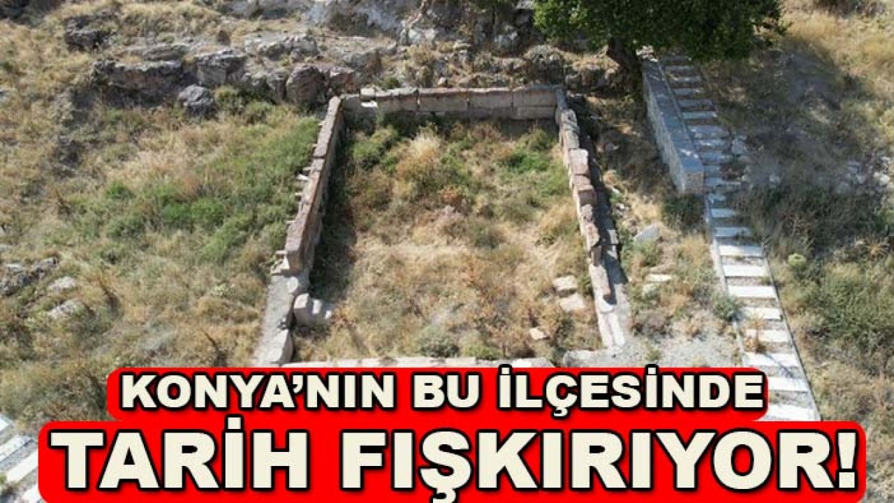 Konya’nın bu ilçesinde tarih fışkırıyor! 3 bin 250 yıllık Hitit anıtı