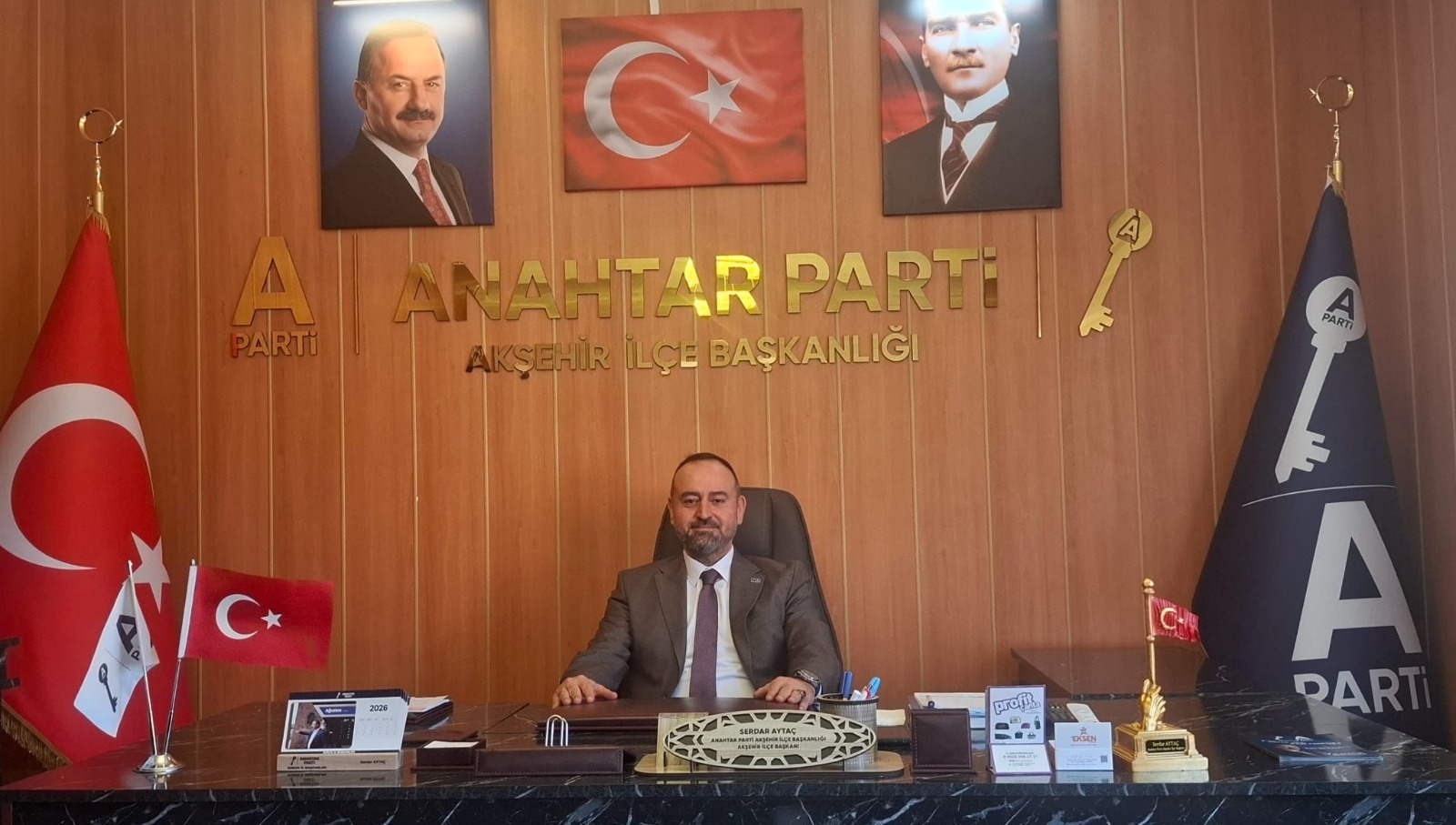 Anahtar Parti Akşehir İlçe Başkanı Aytaç'tan 'fon' eleştirisi: "Susmak mümkün değil"