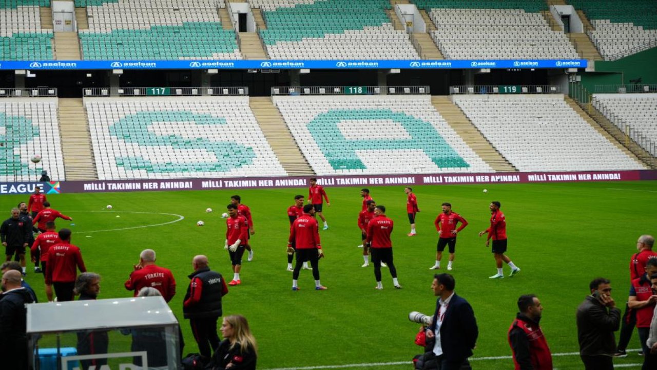 A Milli Futbol Takımı, İtalya maçına hazır