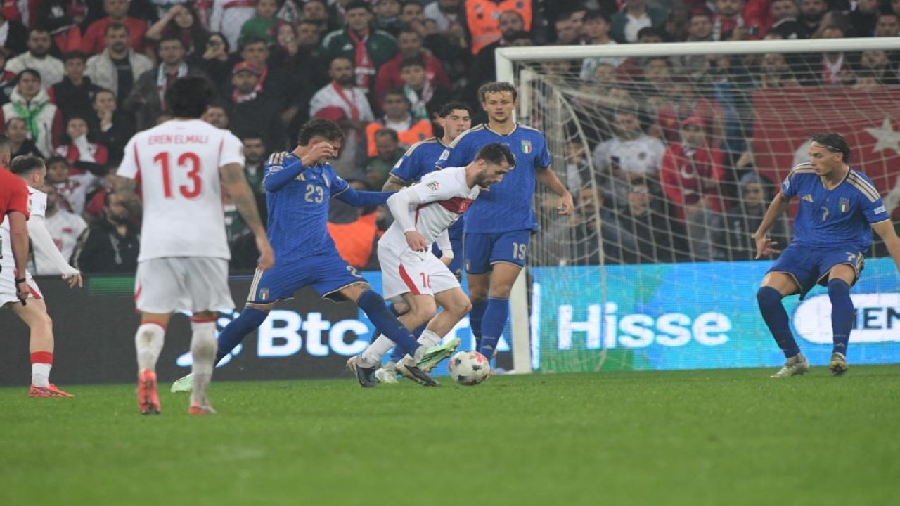 Türkiye İtalya karşısında hezimete uğradı! (1-4)