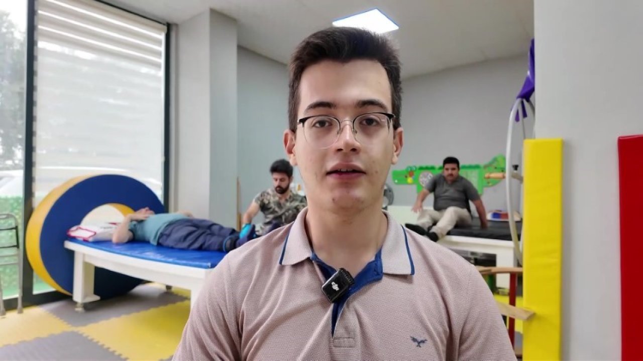 Engelli gencin azim dolu hikayesi: Yürümeyi başardı, tıp fakültesini tam burslu kazandı