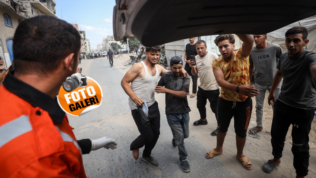 Katil İsrail ateşkes dinlemedi, Gazze'ye yine saldırdı!