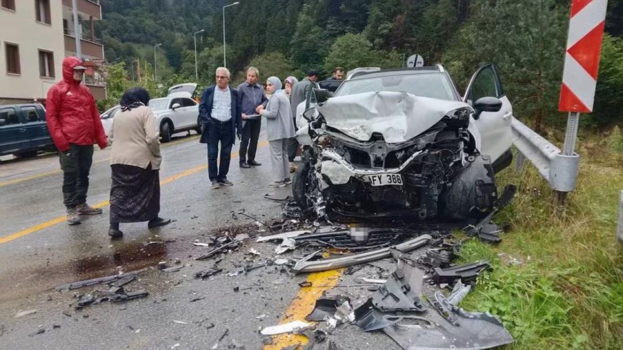 Hatalı sollama kazayı getirdi