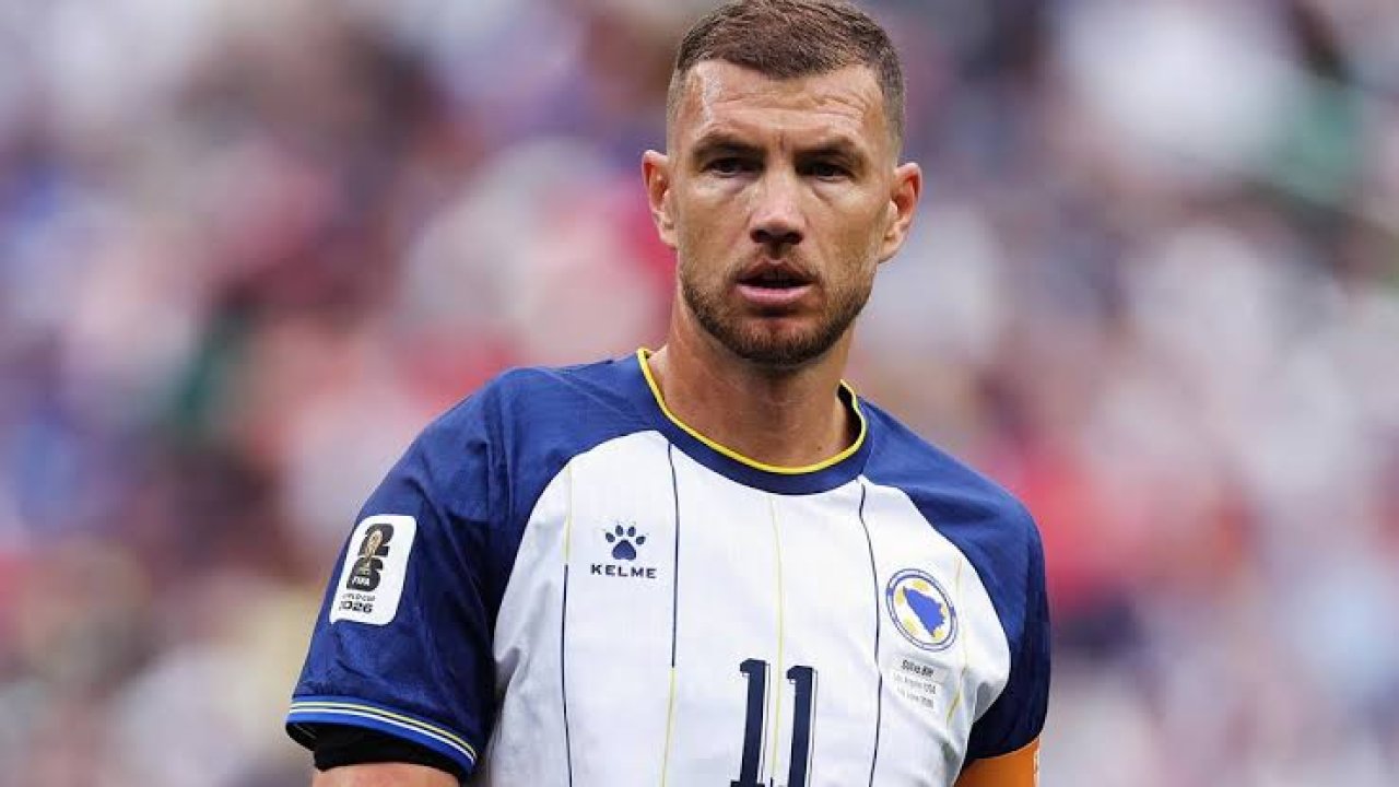 Efsane golcü Edin Dzeko veda ediyor