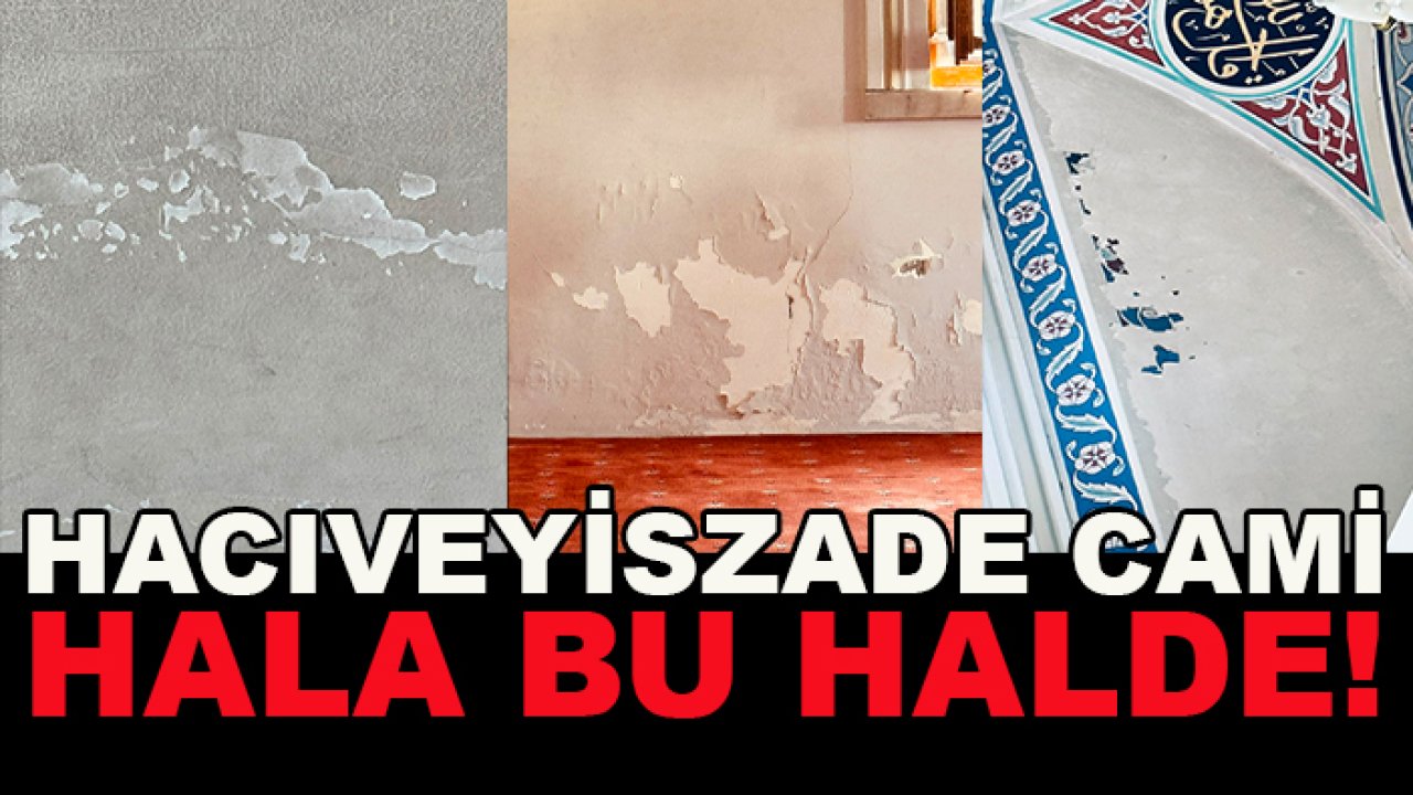 Cami ve Din Görevlileri Haftası’nda girildi! Hacıveyiszade Camii kirden ve rutubetten arındırılacak mı?