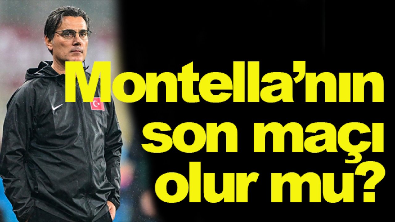 A Milli Takım'da Montella'nın kendisi bile 'umutsuz'