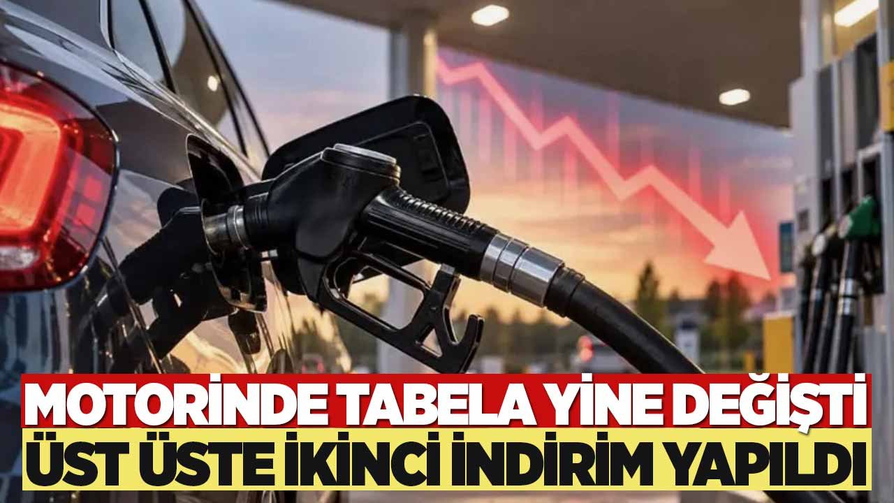 Motorinde tabela yine değişti! İşte 6 Ekim güncel fiyatları