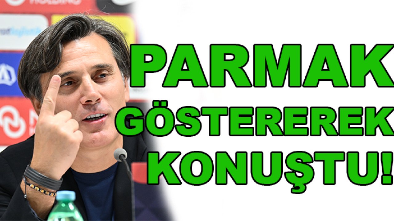 Parmak gösteren sıfır çeken Montella: Çok umutluyum