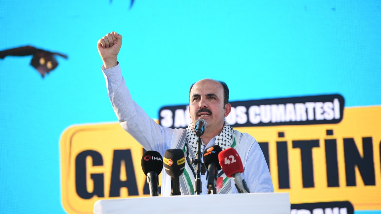 Konya Büyükşehir Başkanı Altay’dan Gazze’nin 3. yılında dikkat çeken mesaj