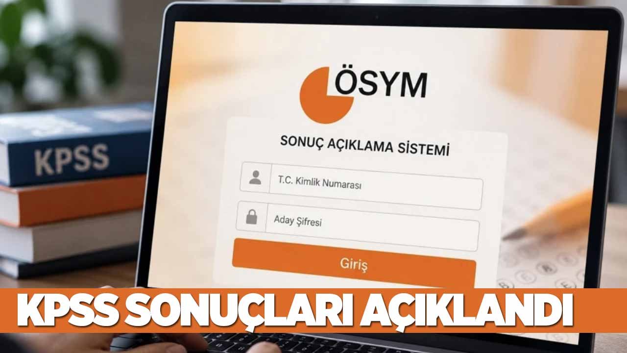 Memur olmak isteyenler dikkat! ÖSYM KPSS Lisans sonuçlarını açıkladı