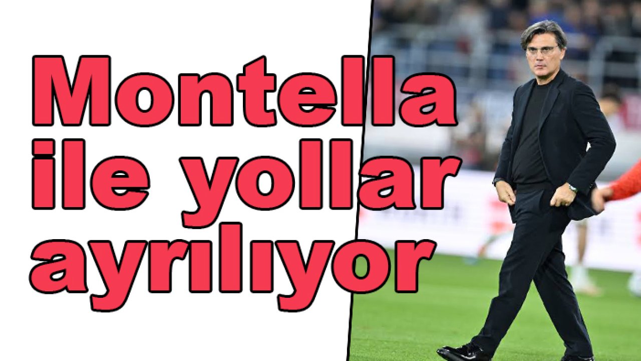 TFF'den beklenilen karar! Vincenzo  Montella'nın parası verilip gönderilecek...