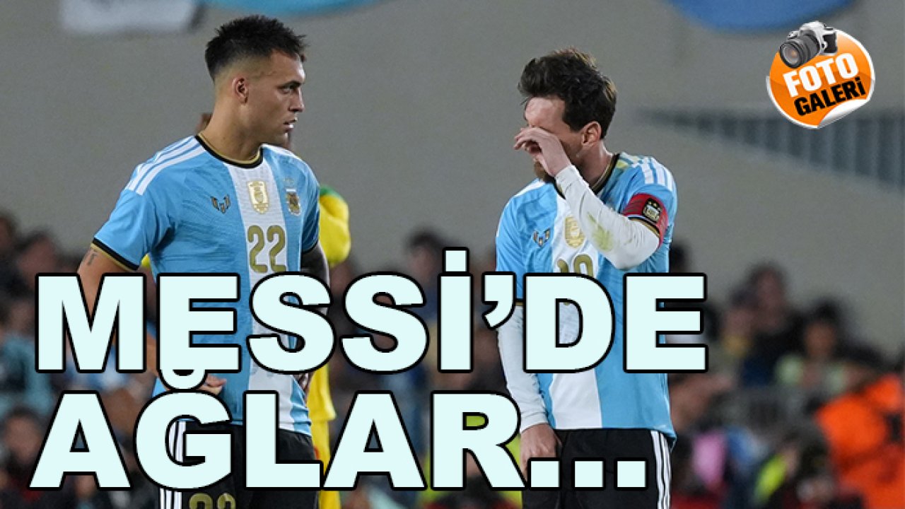 Lionel Messi veda ederken hüngür hüngür ağladı