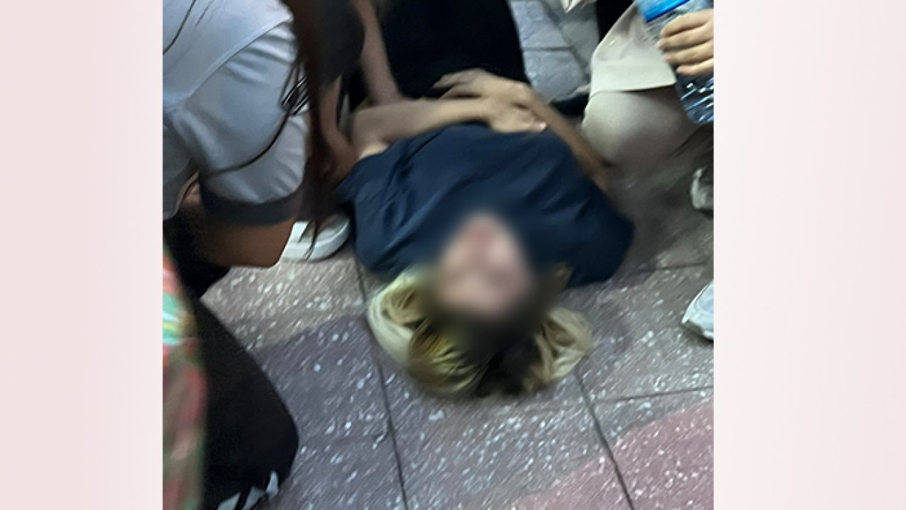 Yolda yürürken kocası bıçakladı!