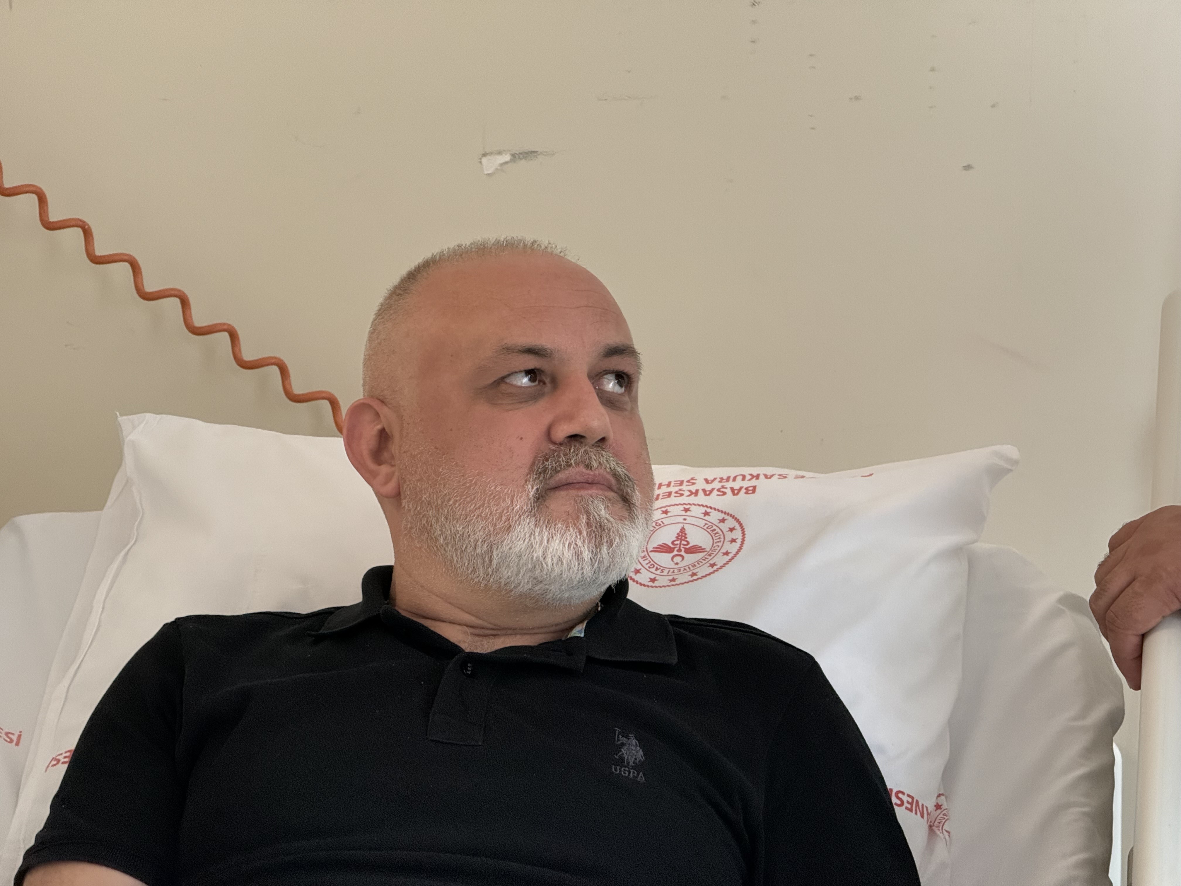 Lavabo açıcı dehşeti! Vücudunun yüzde 15'i yandı