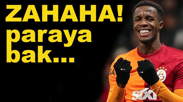 Zahaha! Wilfried Zaha için çılgın rakam...