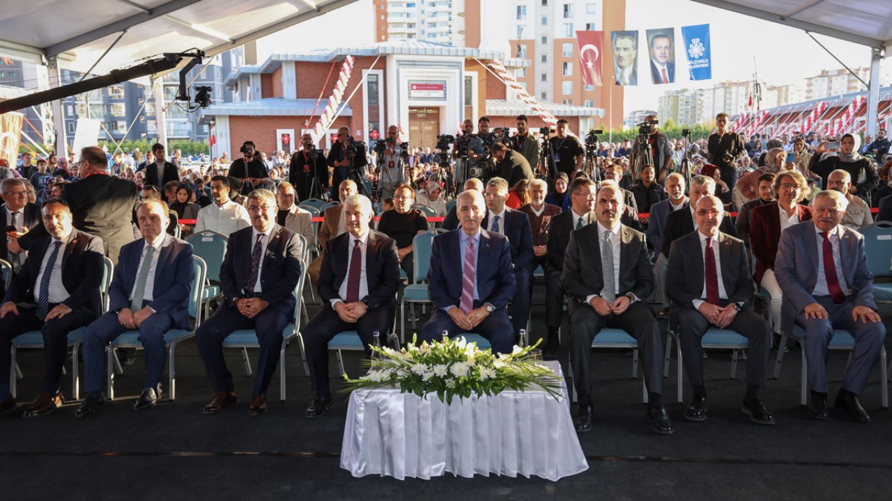 Konya’da 177 milyon TL’lik külliye açıldı!
