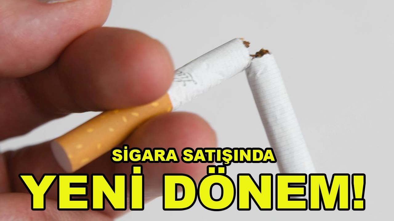 Sigara satışında yeni dönem! Kimlik şartı geliyor