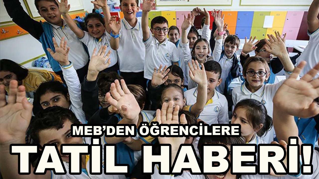 MEB’den öğrencilere tatil haberi! 9 günlük ara için tarihler belli oldu