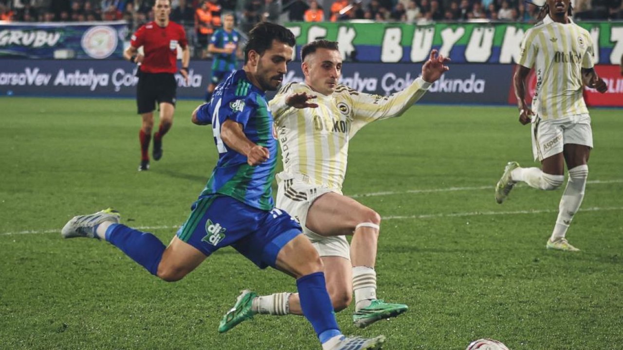 Fenerbahçe deplasmanda Çaykur Rizespor'u dağıttı
