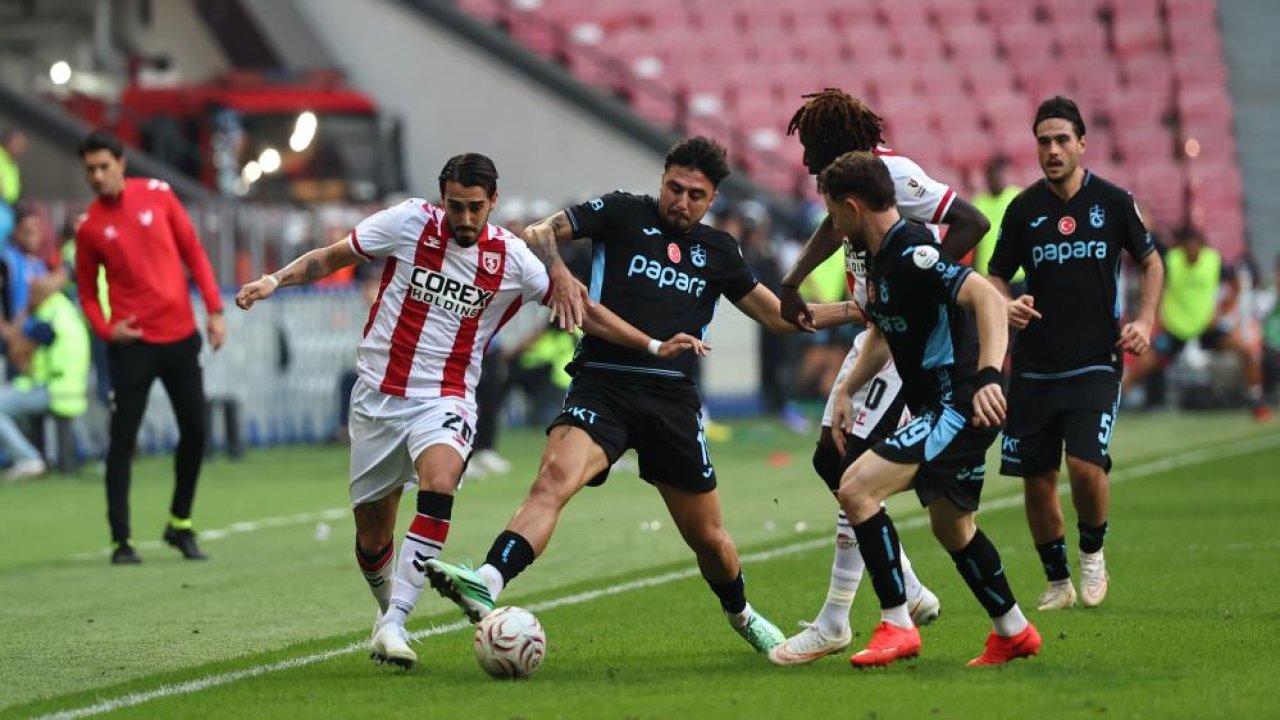 Trabzonspor deplasmanda sonunda Samsunspor'a patladı