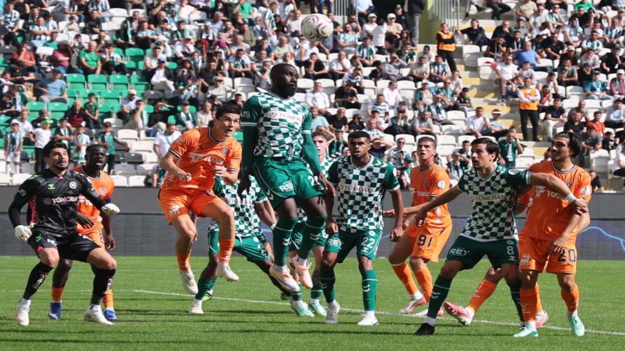 Yeşil-beyazlılar iç sahada tat vermedi! Konyaspor:0 Başakşehir:0