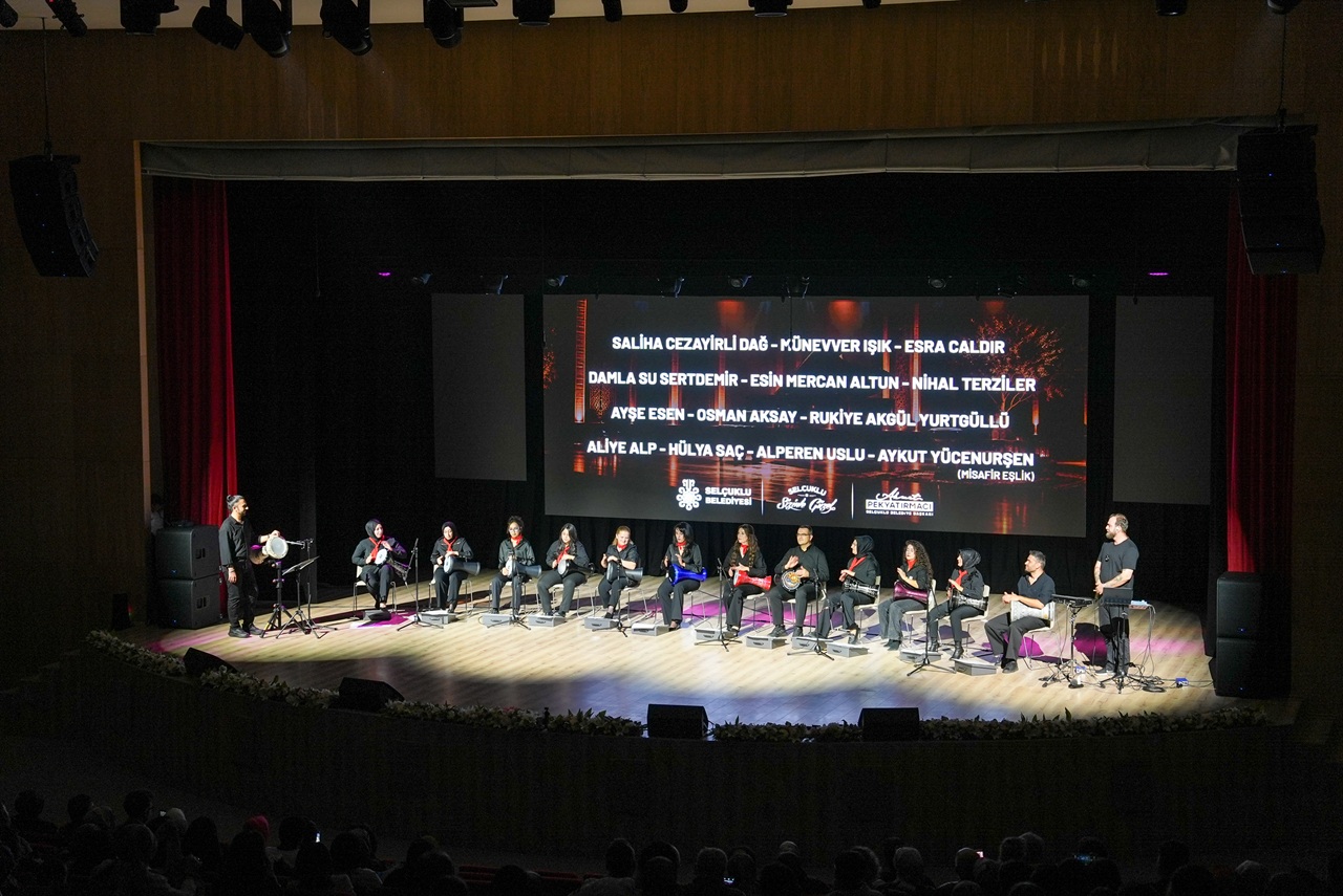 Selçuklu Sanat Akademisi'nden kültür rüzgarı estirdi