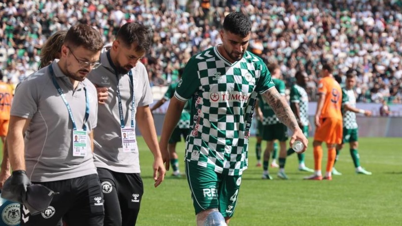 Konyaspor'da sakatlık geçiren Adil Demirbağ ile ilgili ilk açıklama geldi!