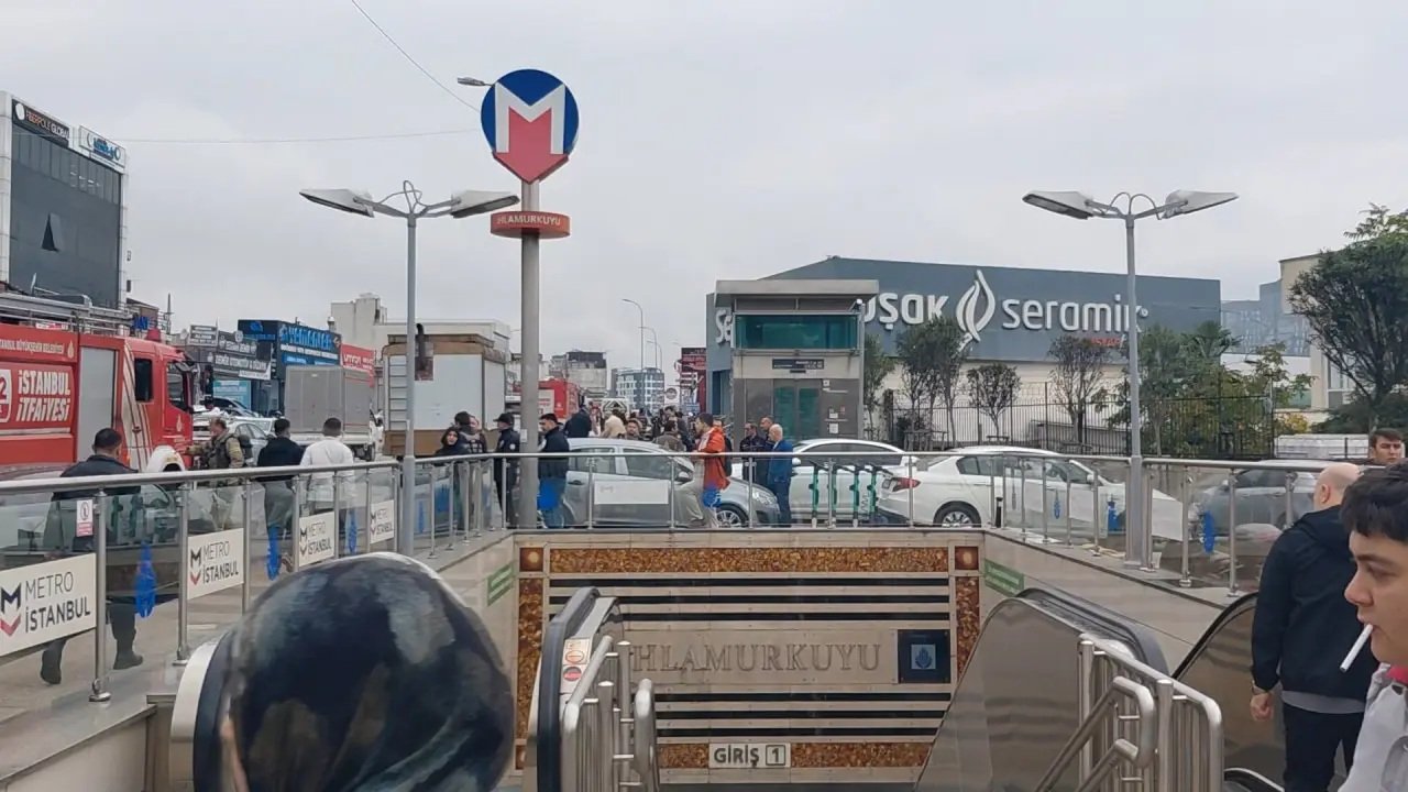 İstanbul metrosunda patlama sesi