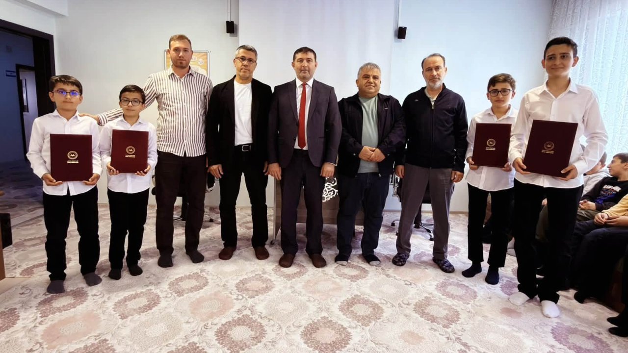 Seydişehir’de 9 öğrenci Hafız oldu!
