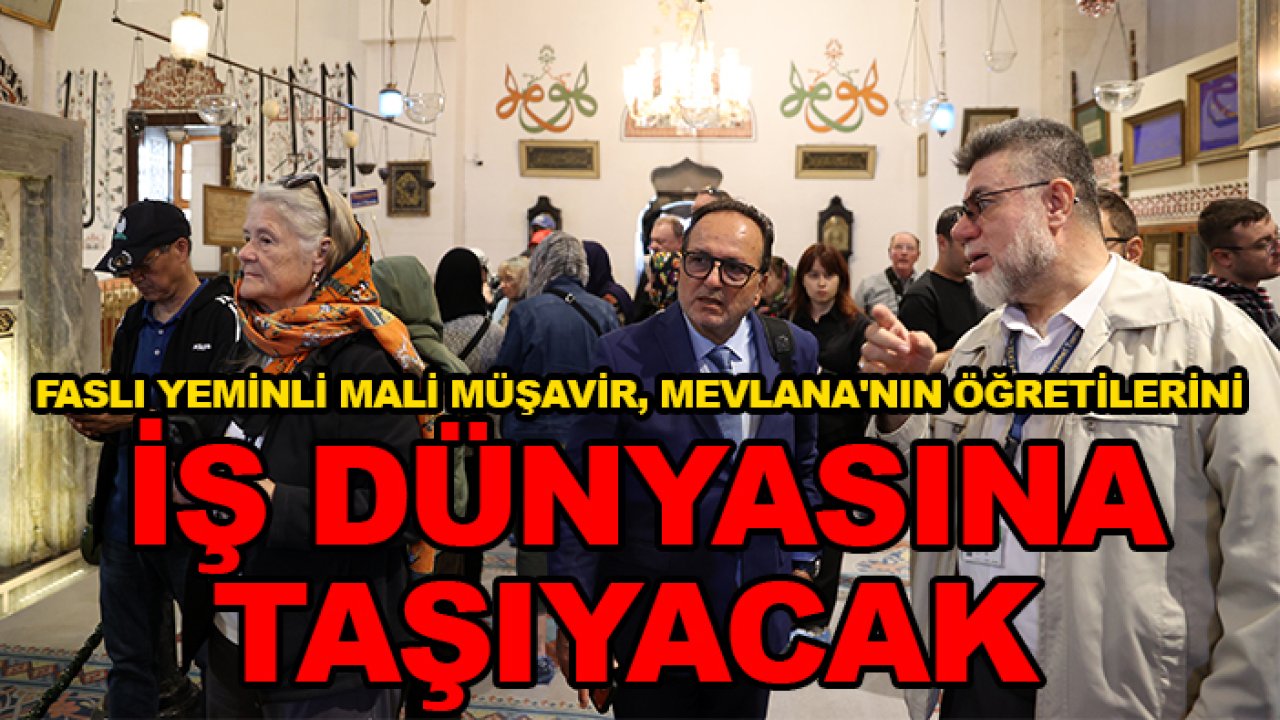 Faslı yeminli mali müşavir, Mevlana'nın öğretilerini iş dünyasına taşıyacak