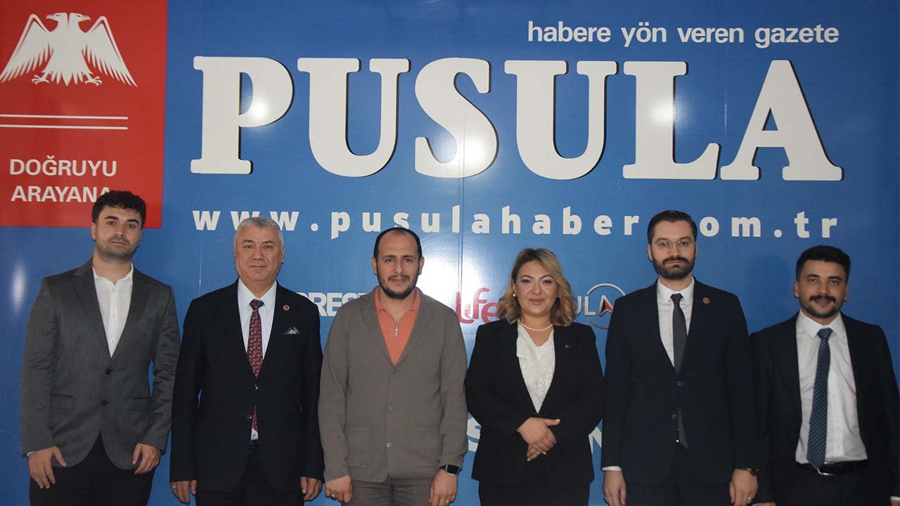 MHP Selçuklu İlçe Yönetimi’nden Pusula'ya ziyaret