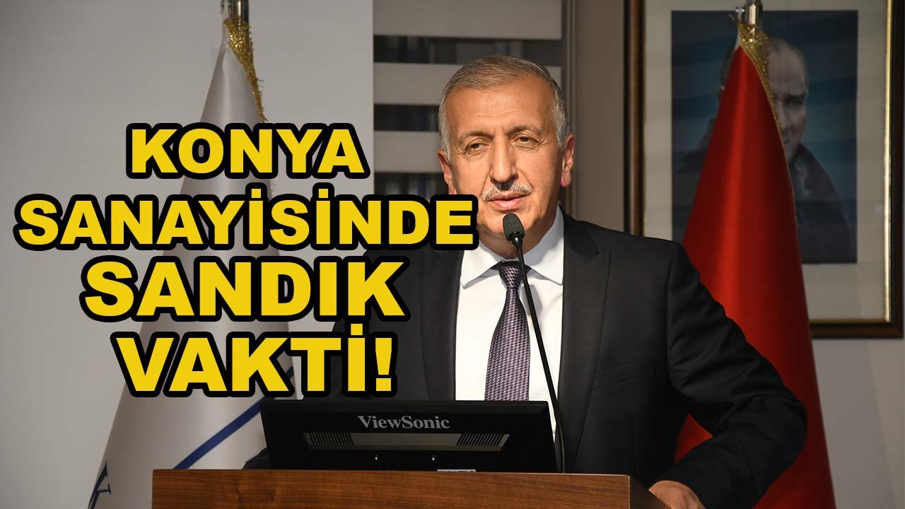 Konya sanayisinde sandık vakti! Mustafa Büyükeğen’den çağrı
