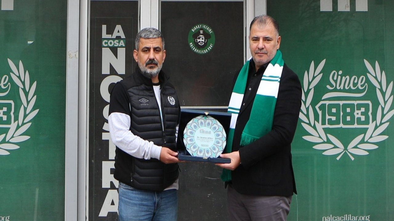 TÜGİKKONYAGİAD’dan Nalçacılar Taraftar Derneği'ne ziyaret