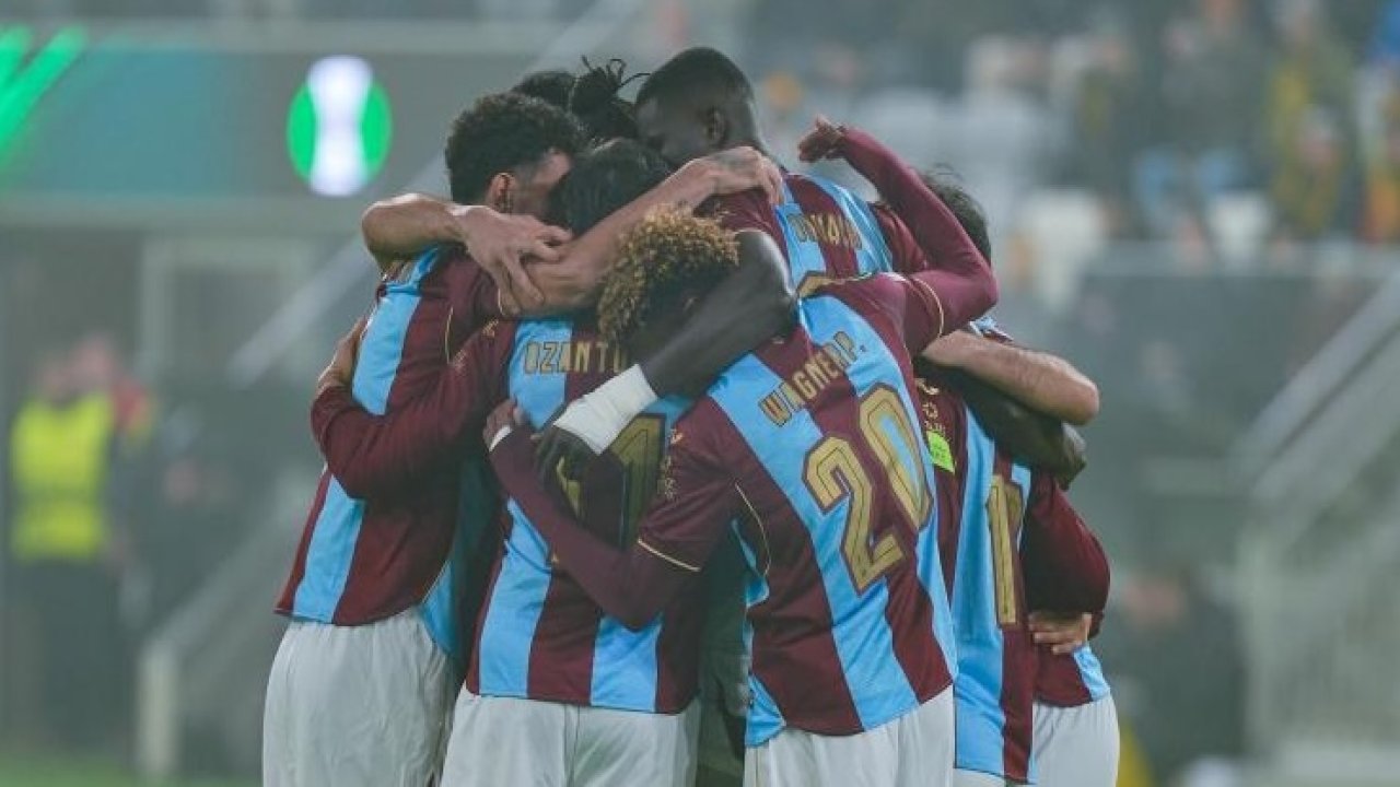 Trabzonspor UEFA Konferans Ligi'nde KuPS'a patladı