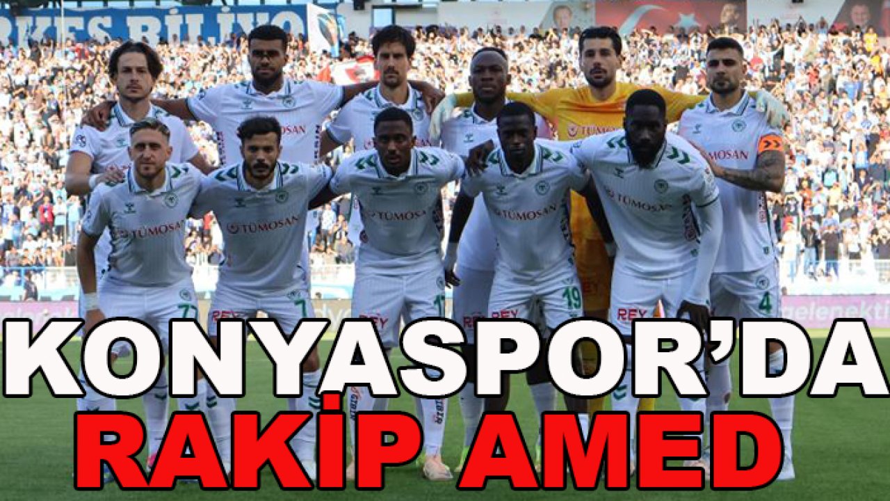 Diyarbakır seferi başlıyor! Konyaspor'da rakip Amedspor...