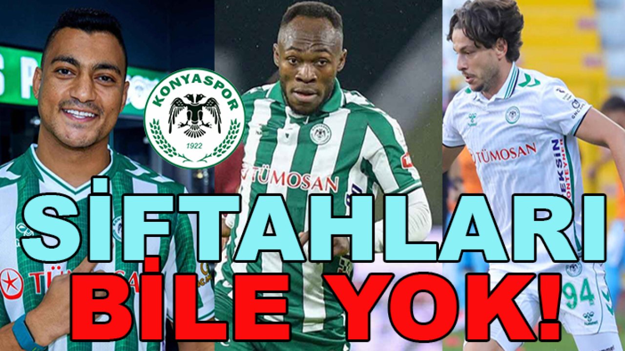 Konyaspor'da Jackson Muleka, Mostafa Mohamed, Enis Destan'tan siftah bile yok!