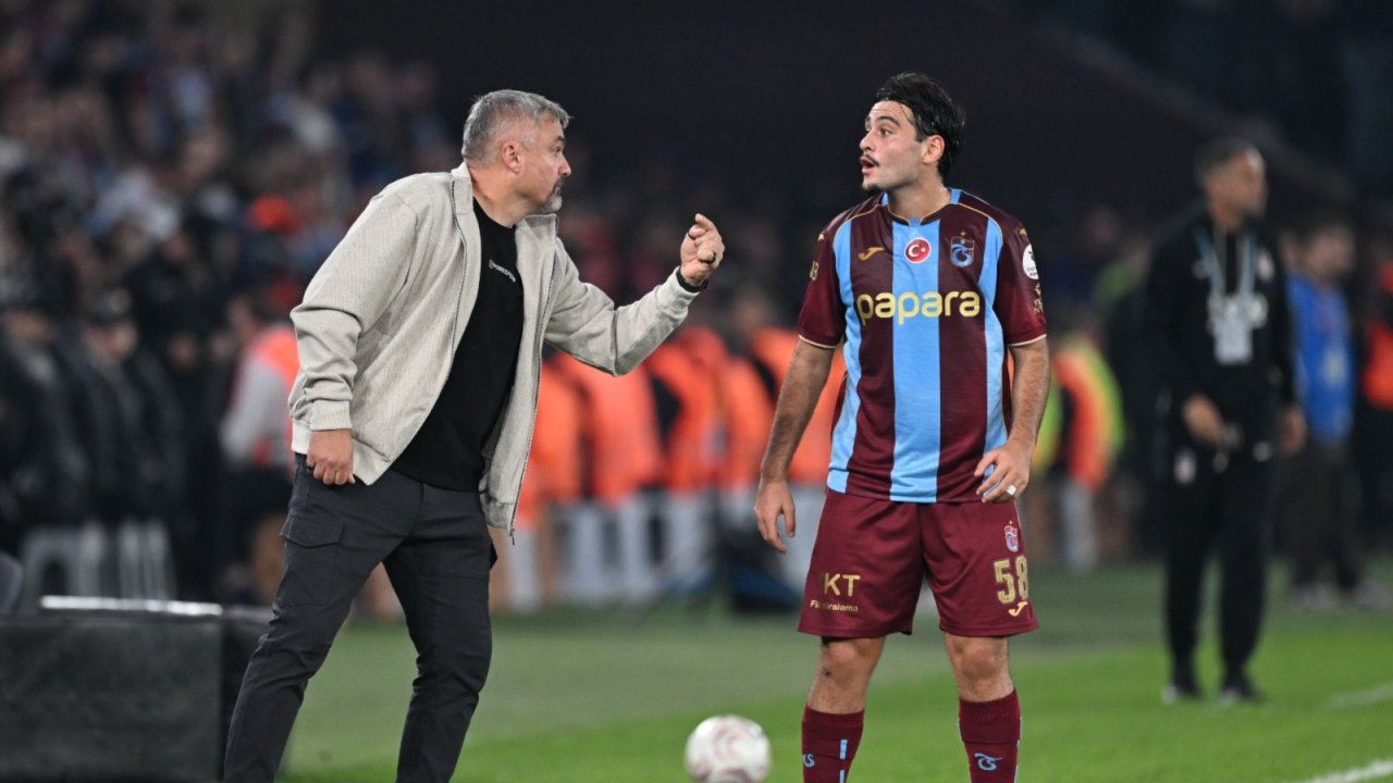 Trabzonspor'da 'Reis' Beşiktaş maçının ardından mesajı yolladı!