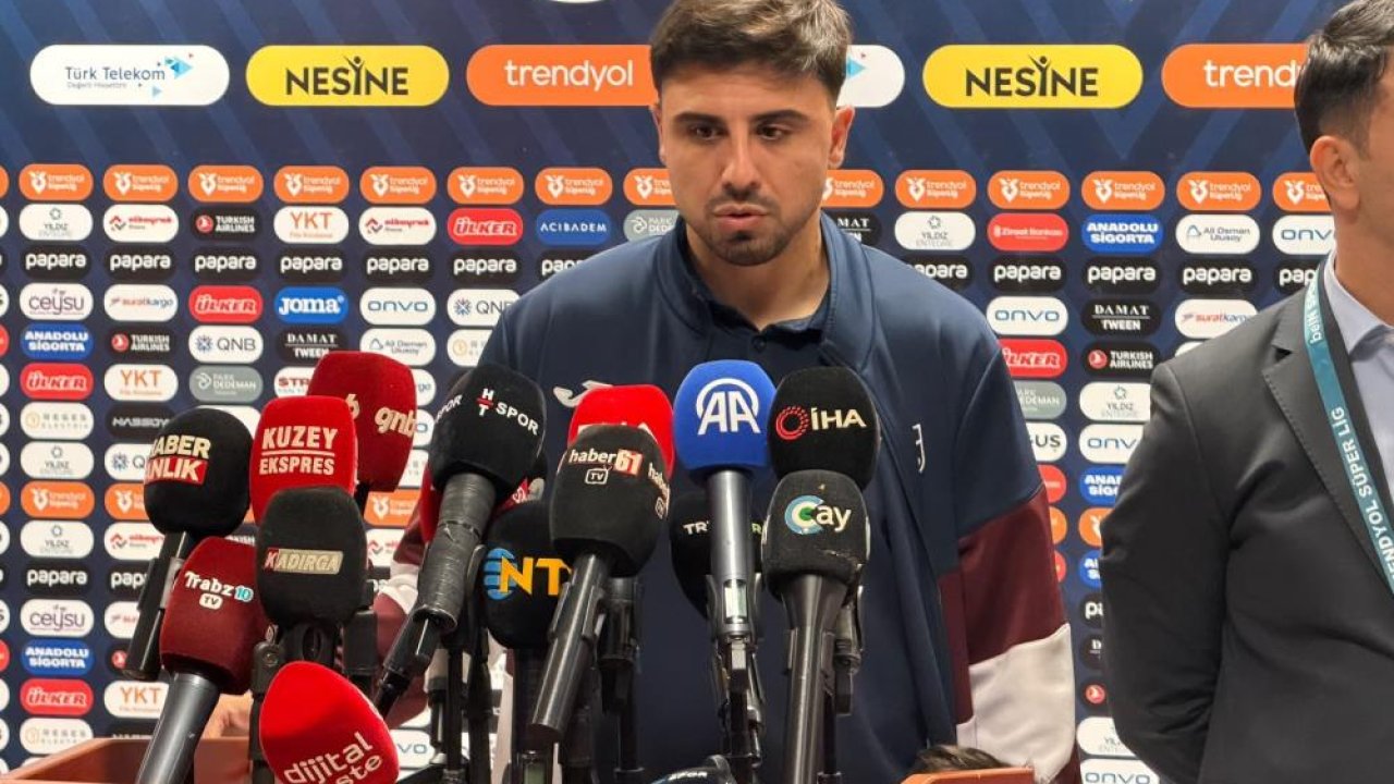 Trabzonspor'da Ozan Tufan: Beşiktaş'ı yendik ama çalışmamız lazım!