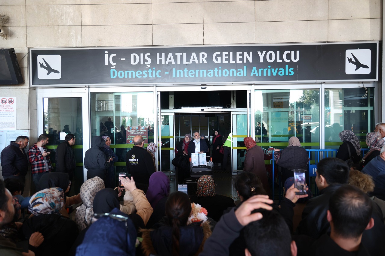 Vefa Umresi'nin üçüncü kafilesi kutsal topraklardan döndü