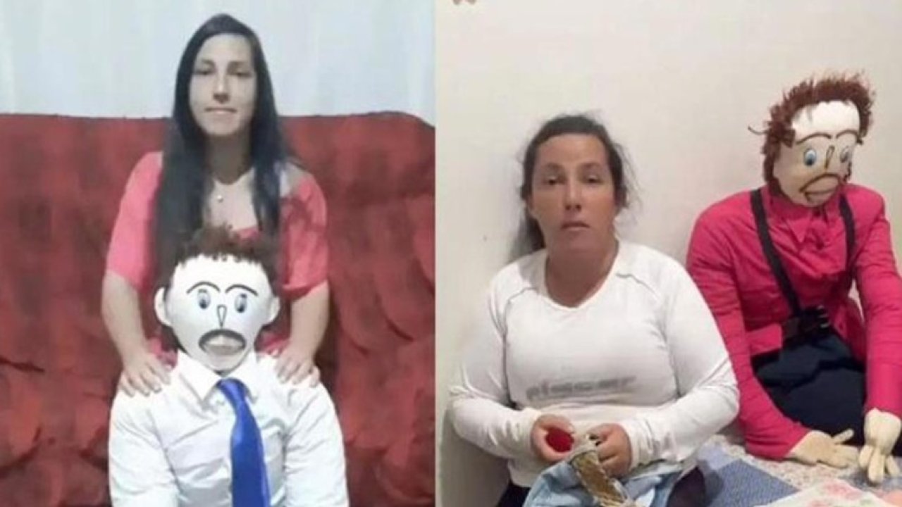 Bez bebekle olan evliliğini anlattı!