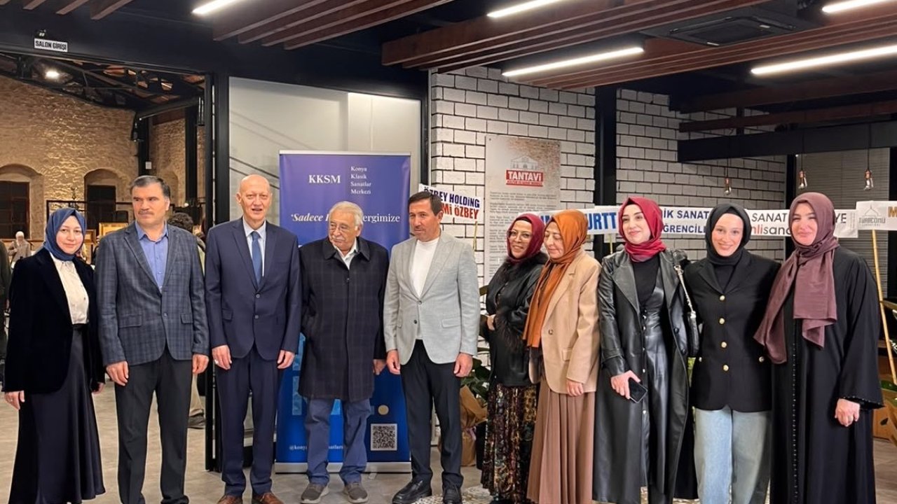 Sanatseveler akın ediyor: “Sadece Klasik” Konya'da açıldı