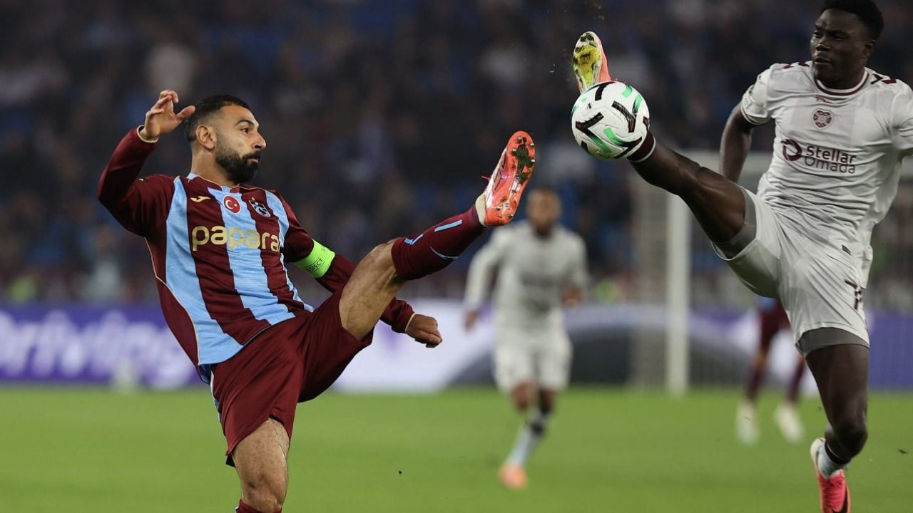 Fırtına Avrupa’da esiyor! Trabzonspor: 2 Hearts: 0