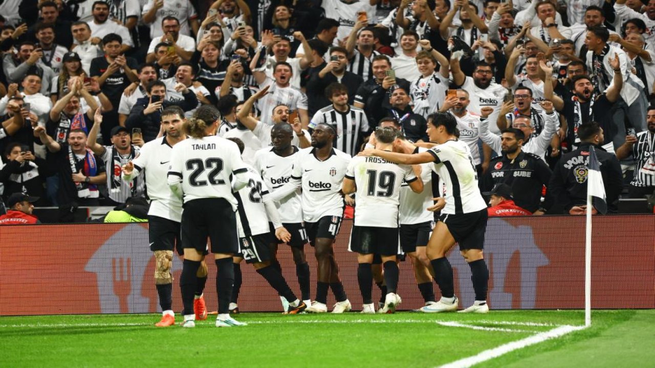 Beşiktaş Avrupa'da zorlu maçları kazandı!