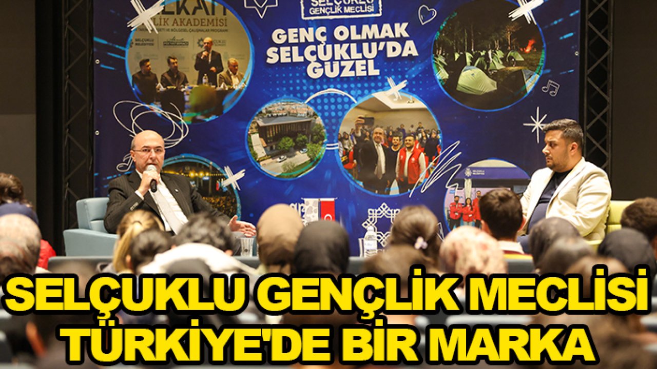Başkan Pekyatırmacı: Selçuklu Gençlik Meclisi Türkiye'de bir marka