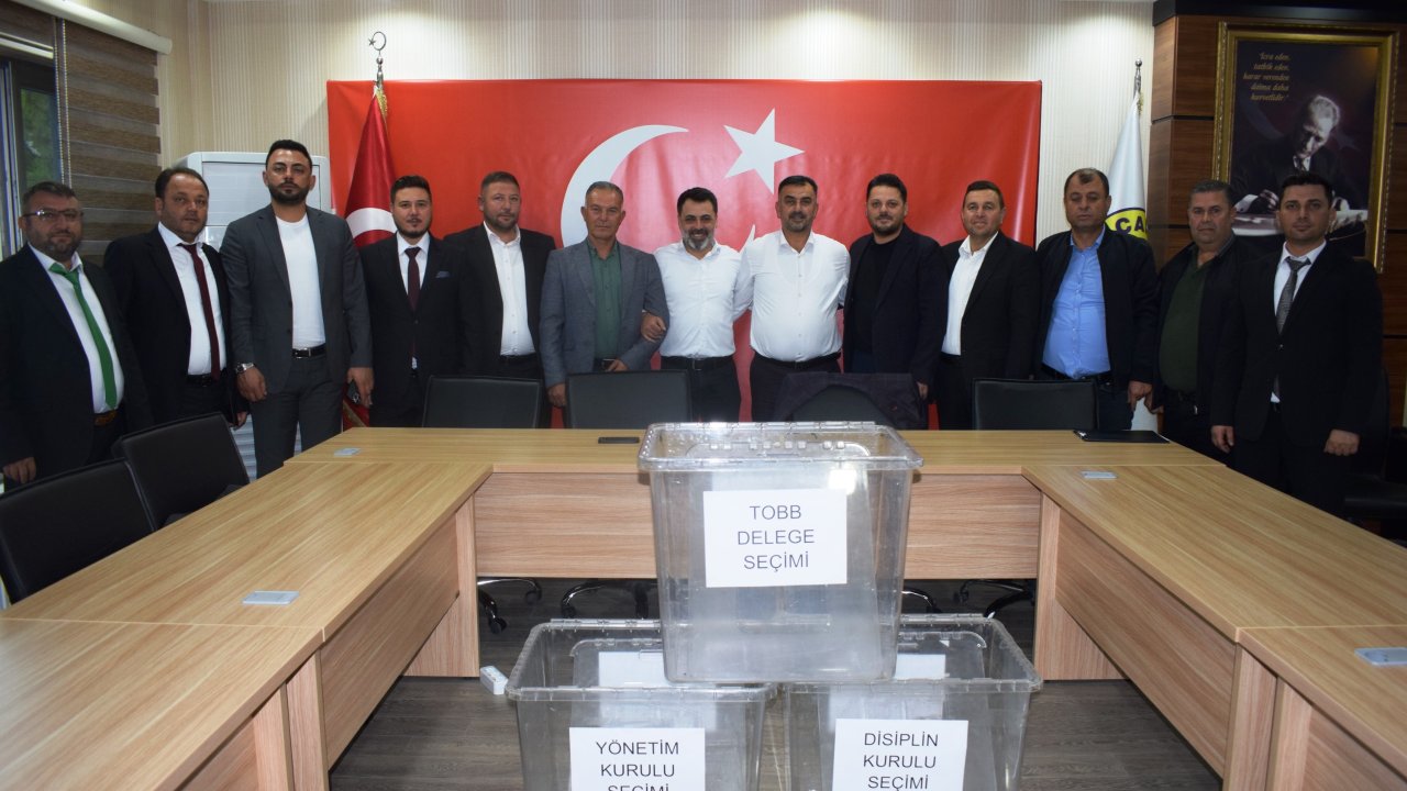 Karapınar Ticaret Borsası Organ Seçimleri bitti