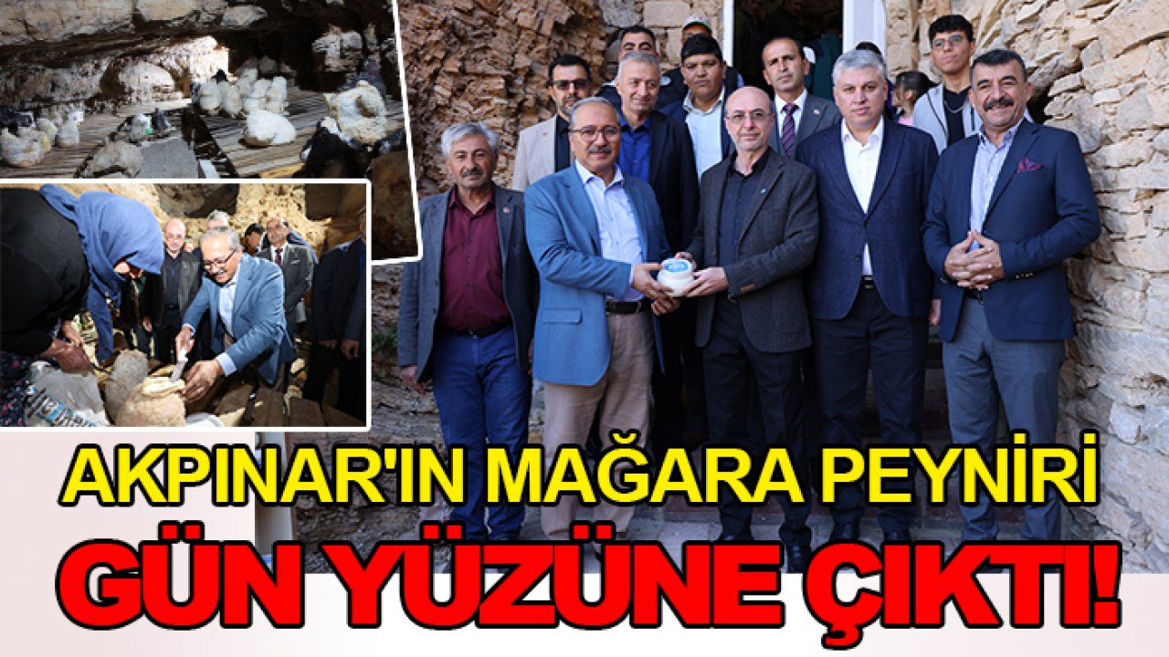 Akpınar'ın mağara peyniri gün yüzüne çıktı!
