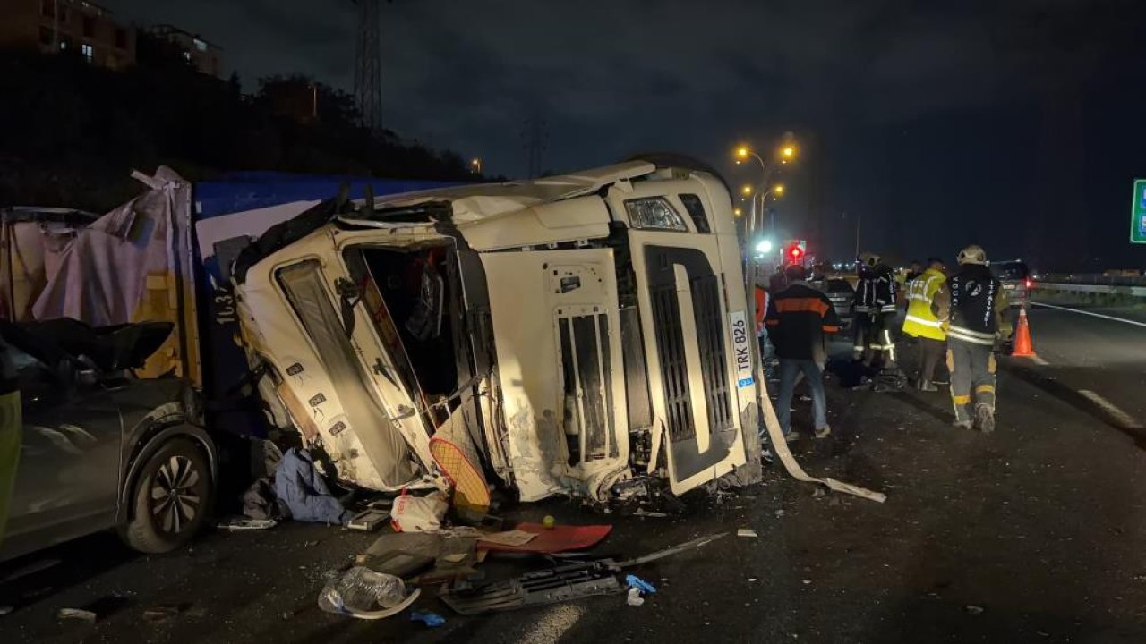 TIR'ın altında kalarak feci şekilde 'can' verdi